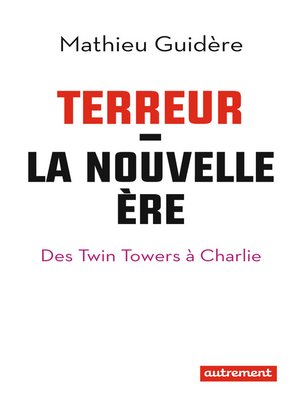 cover image of Terreur. La nouvelle ère